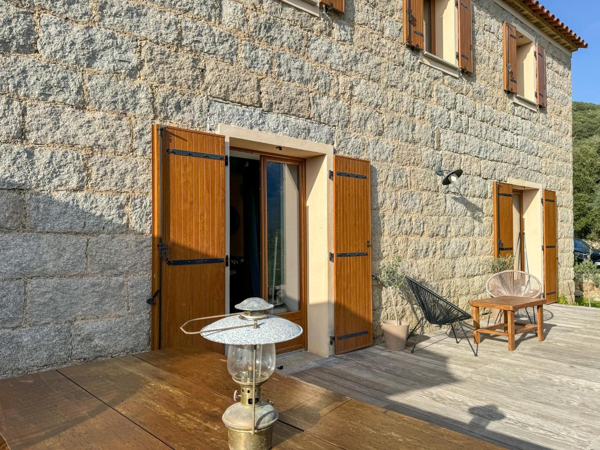 Maison De Campagne, Deux Chambres, Vue Sur Les Montagnes Sartène Exteriér fotografie
